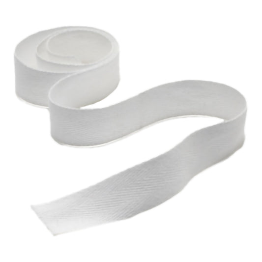 TAPE, TWILL 1/2" WHITE