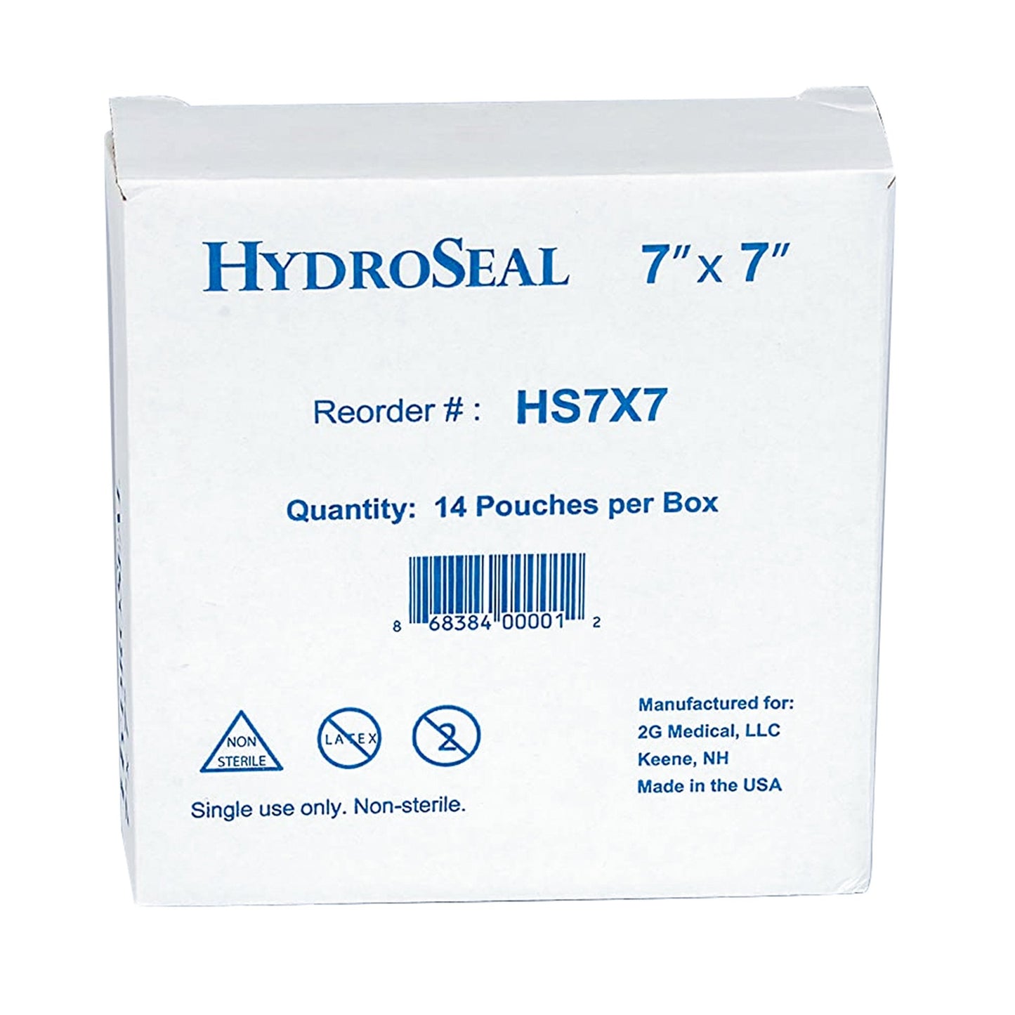 BARRIER, IV PICC HYDROSEAL 7"X7"