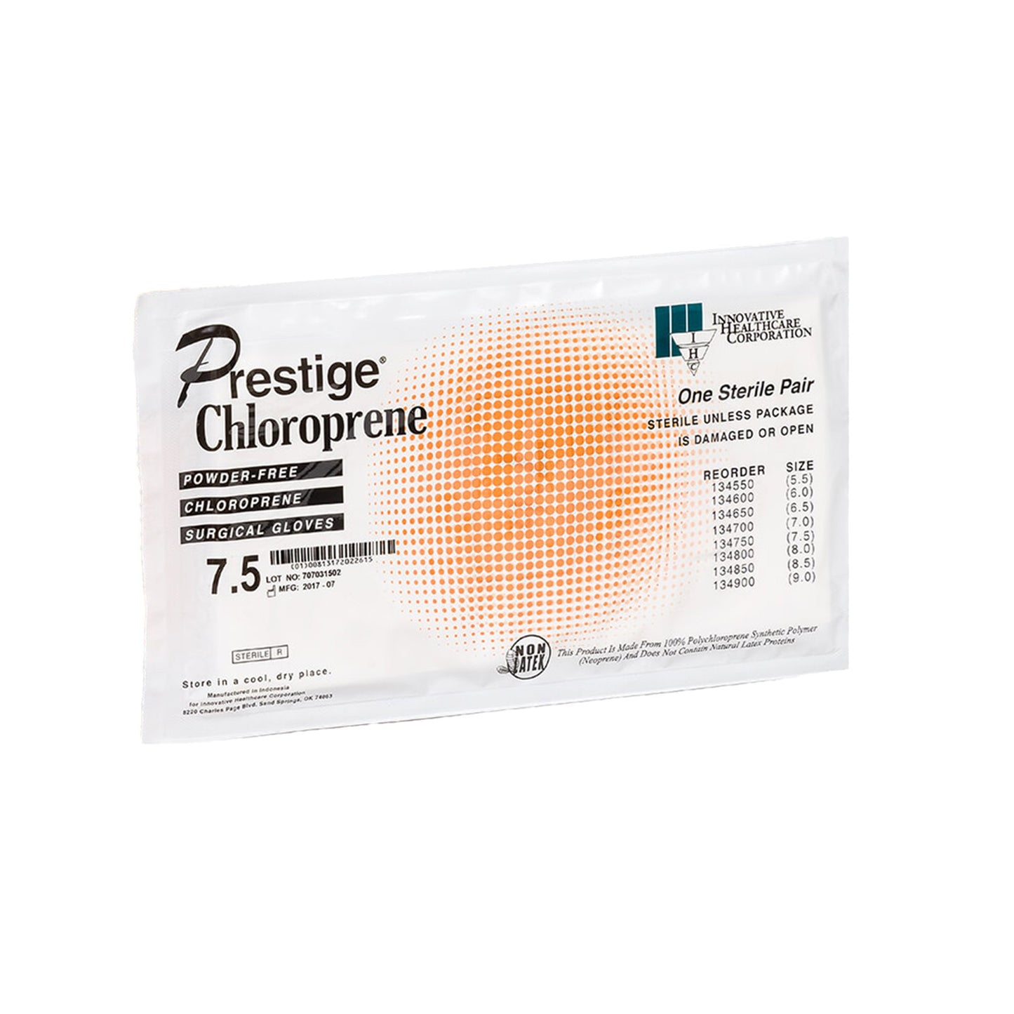 GLOVE, SURG PLYCHPRN 7.5 STR2TXT
