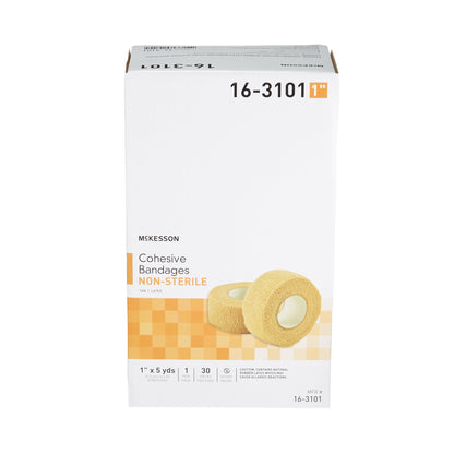 BANDAGE, COHESIVE N/S TAN 1"