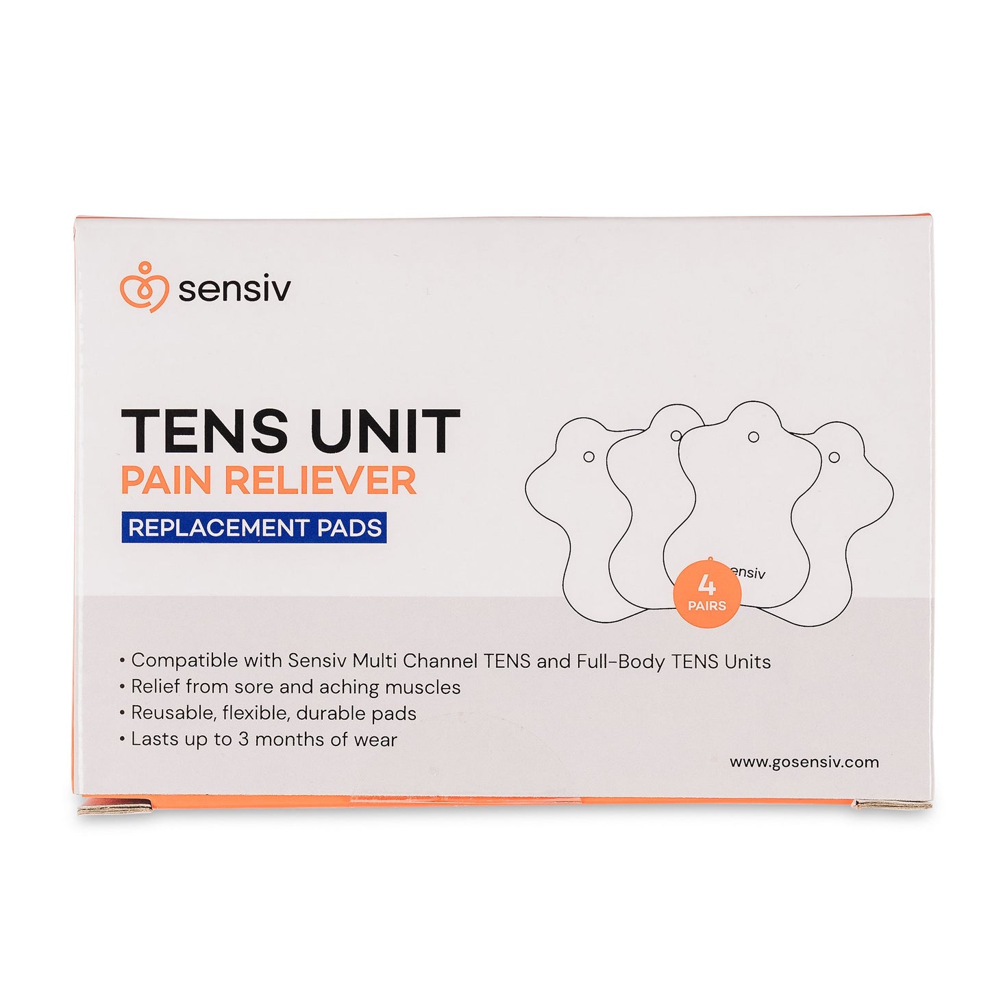 PAD, TENS UNIT SENSIV REPLCMNTSM