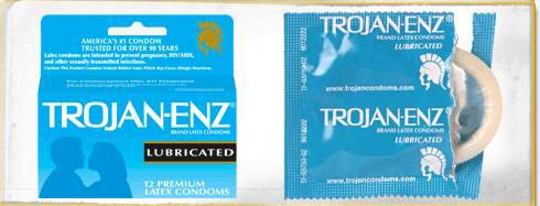 CONDOM, TROJAN-ENZ LUB