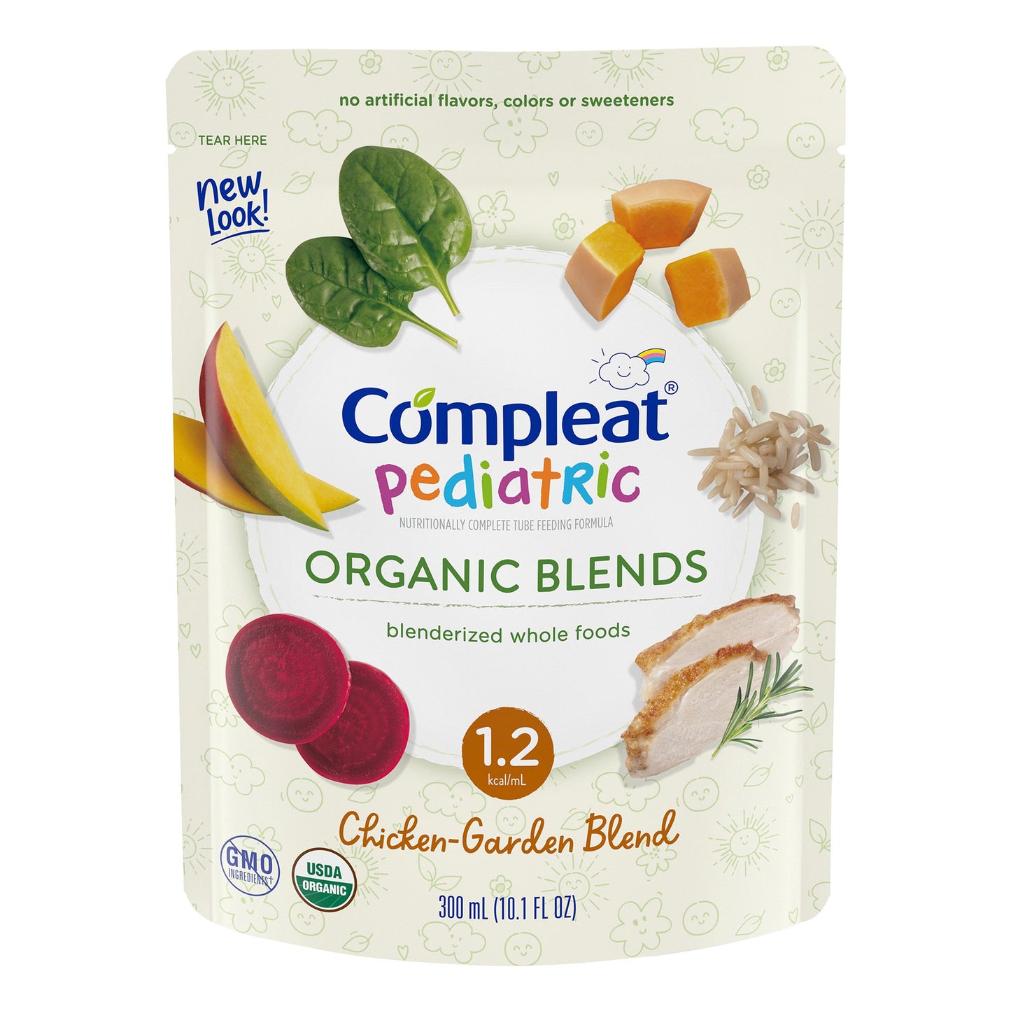 FORMULA, COMPLEAT ORG BLND CHICKEN GARDEN PED 10.1OZ