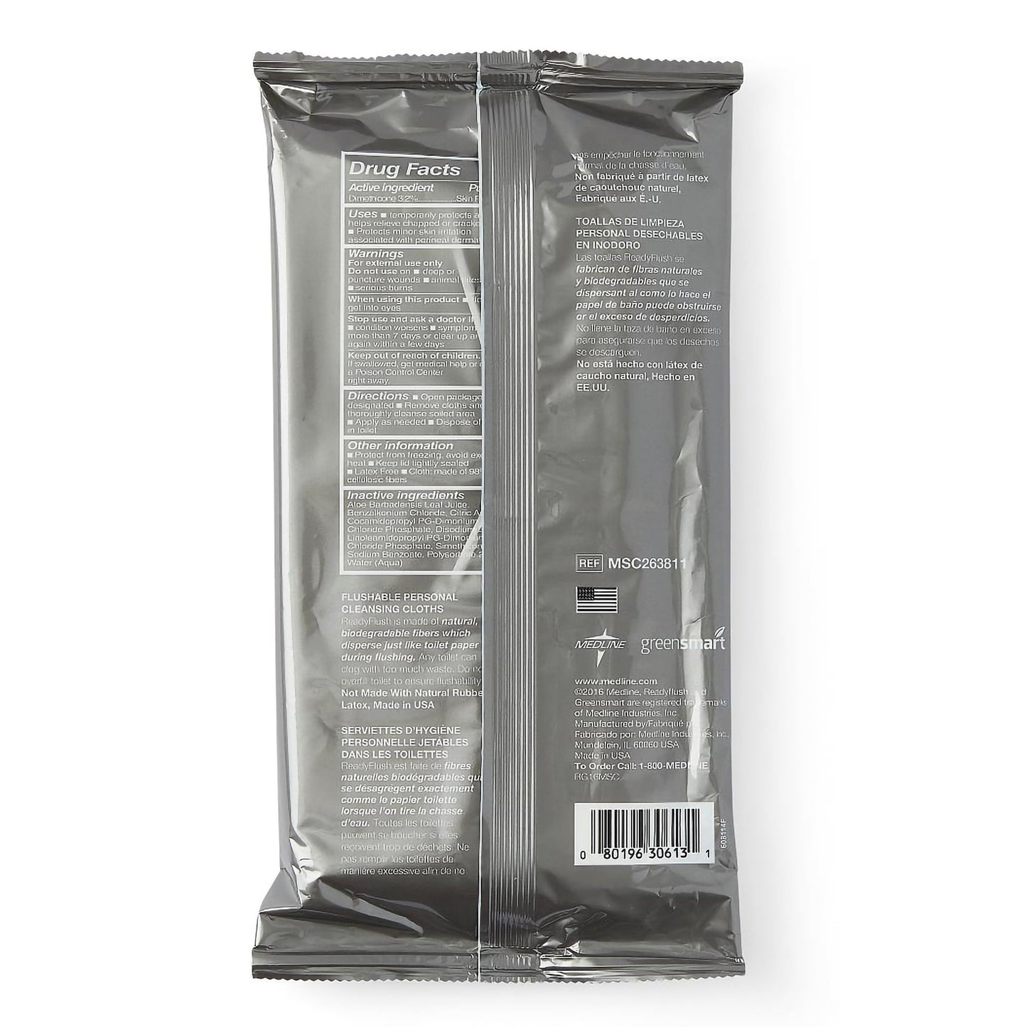 WIPE, WET READYFLUSH