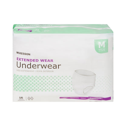 UNDERWEAR, EXTENDED WEAR MED 32-44