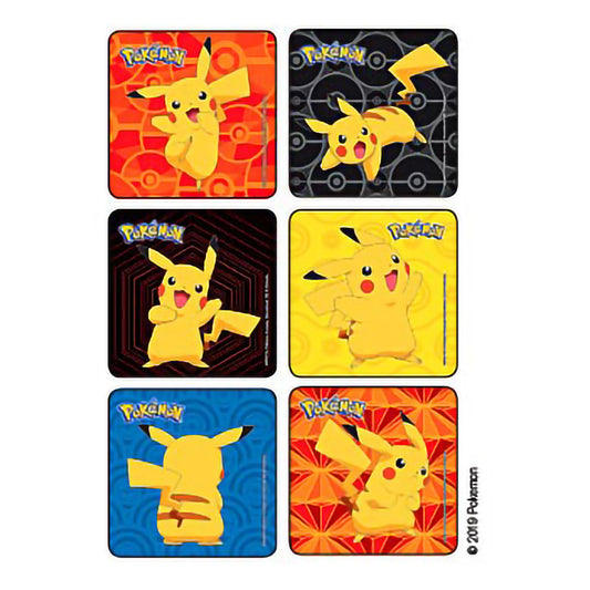 STICKERS, POKEMON PIKACHU