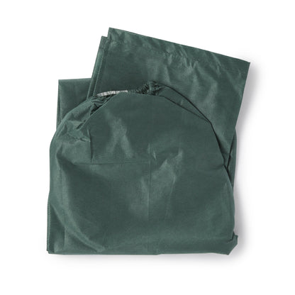 PANTS, SCRUB NONWOVEN LF ELASWAIST DRK GRN SM