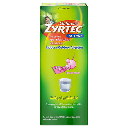 CHILDRENS ZYRTEC, SYRP 1MG/ML4OZ