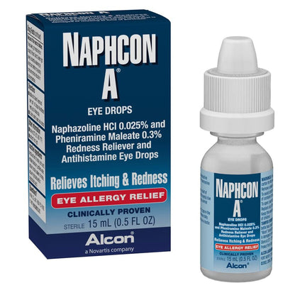 NAPHCON-A, DRP 0.025-0.3% 15ML0.5OZ 9ALCON