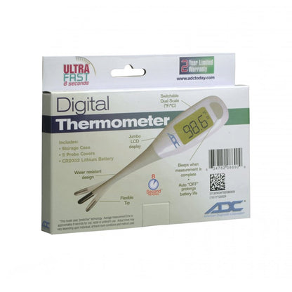 THERMOMETER, DIGITAL 8SECOND