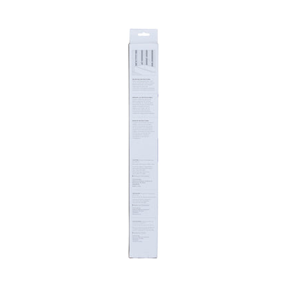 GRAB BAR, WALL CHROME 18"