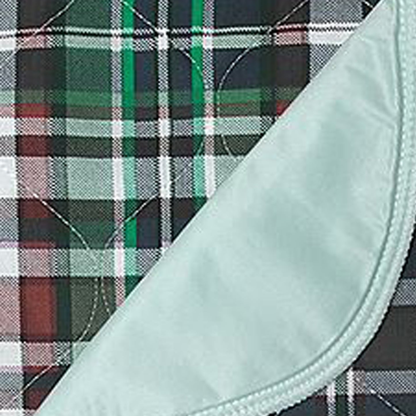 UNDERPAD, PLAID 34X36 BLUE BARRIER