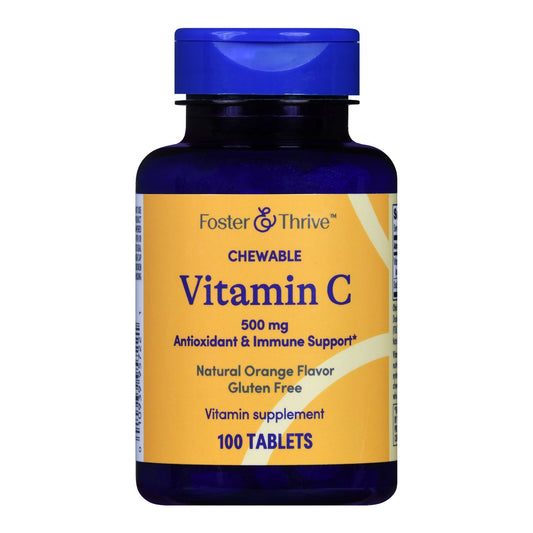 VITAMIN C, CHEW FT SM ORG 500MG