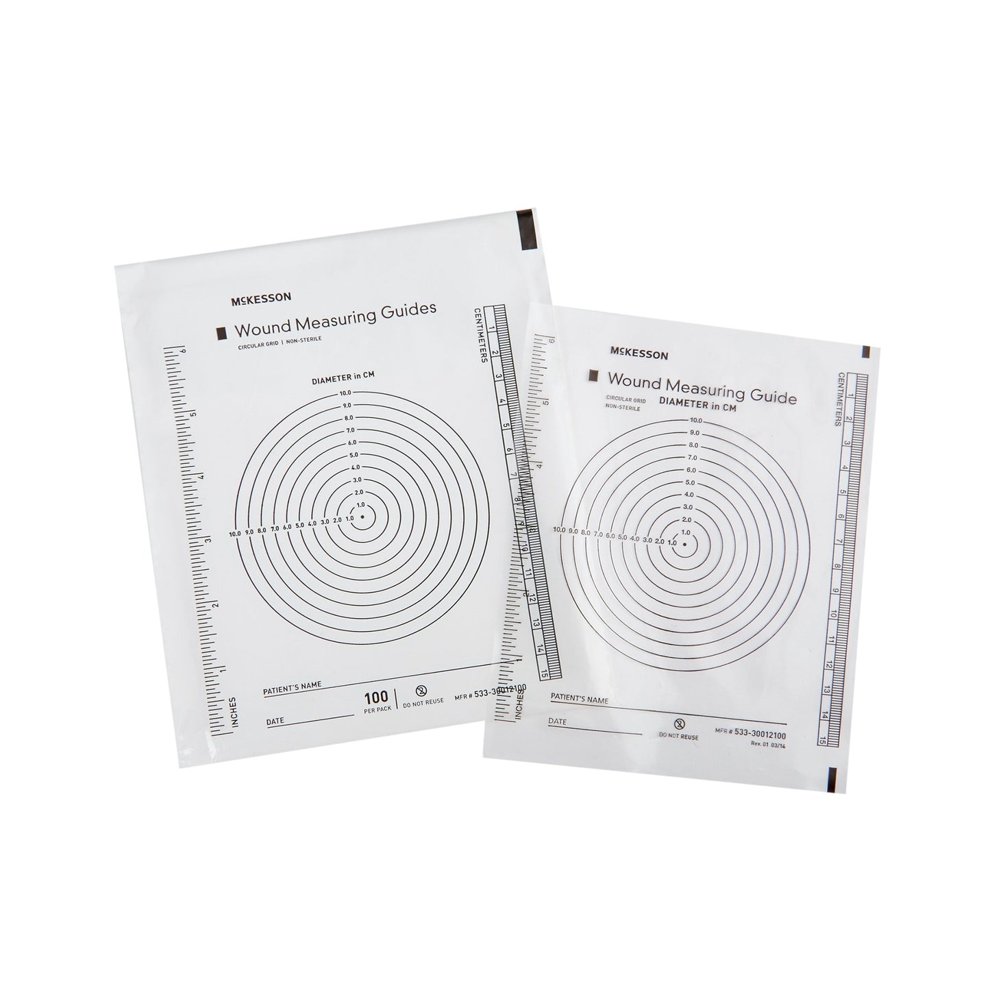 GUIDE, WND MEAS PLAS SHEET CMCIRC SCALE
