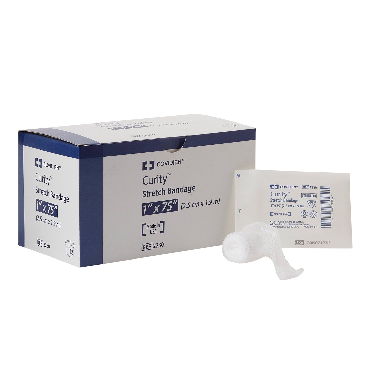 BANDAGE, GAUZE STRETCH STR 1"X75"