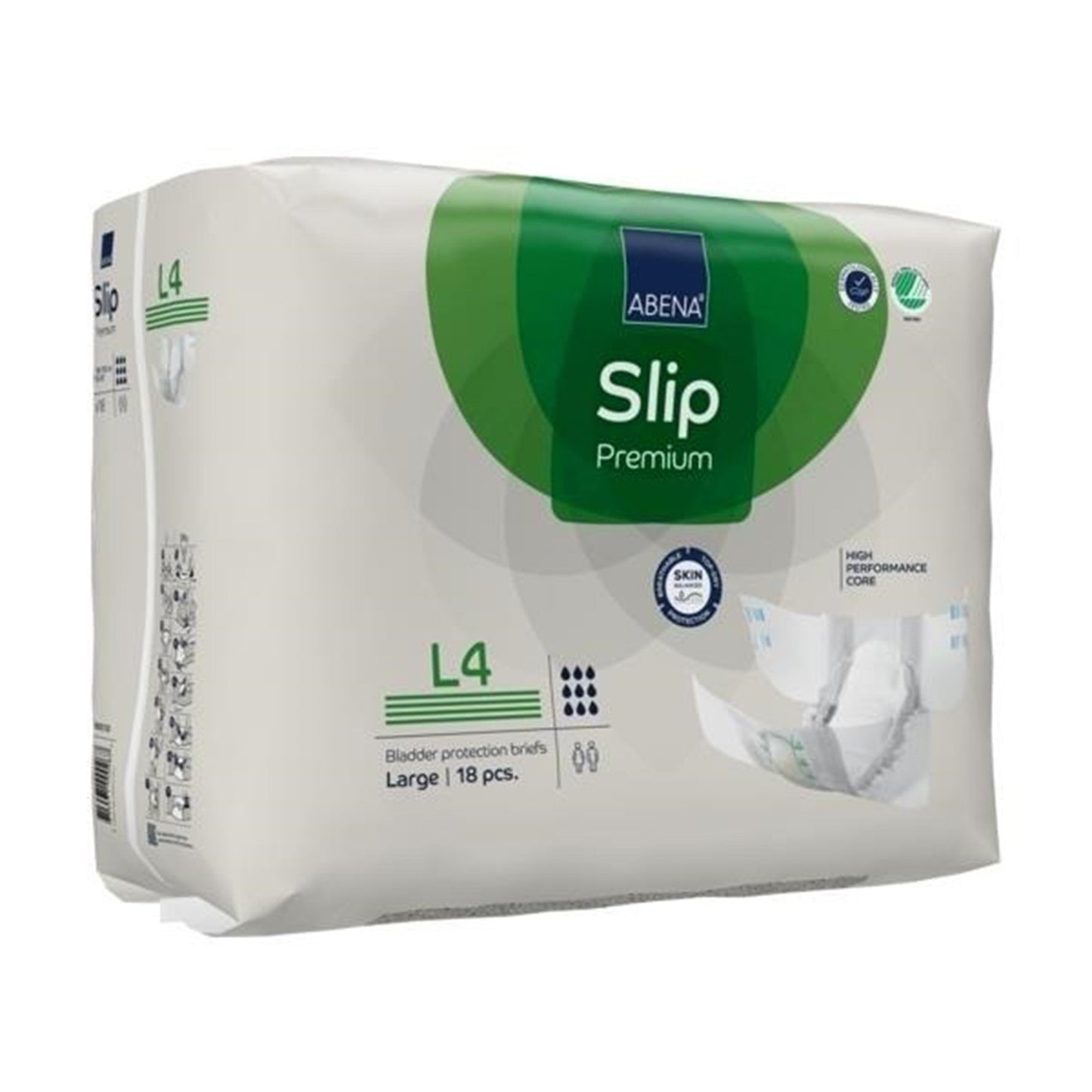 BRIEF, INCONT ABENA SLIP PREMADLT L4 LG