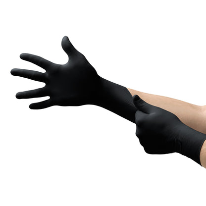GLOVE, EXAM NTRL SM N/S BLK
