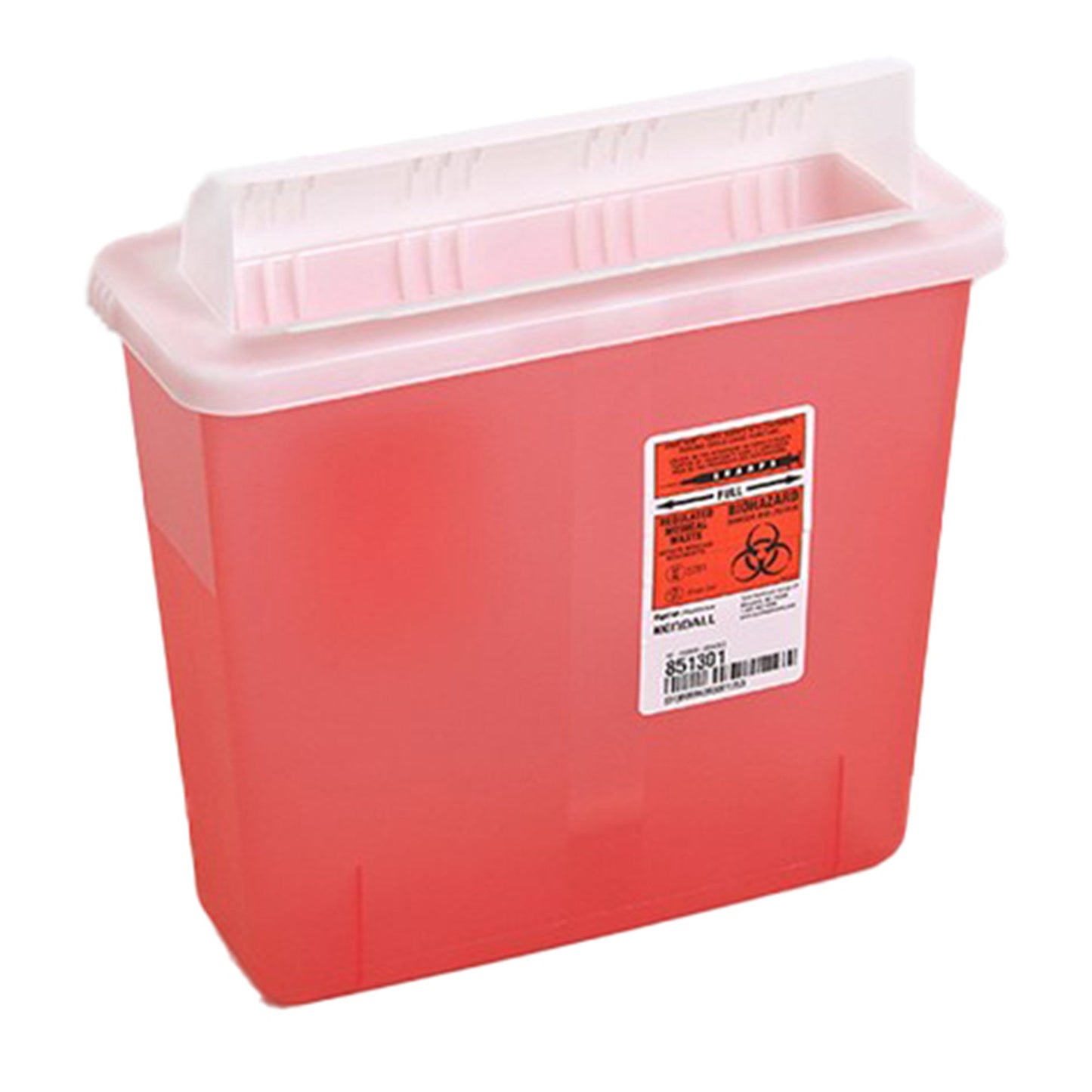 CONTAINER, SHARPS RED 5QT OPN