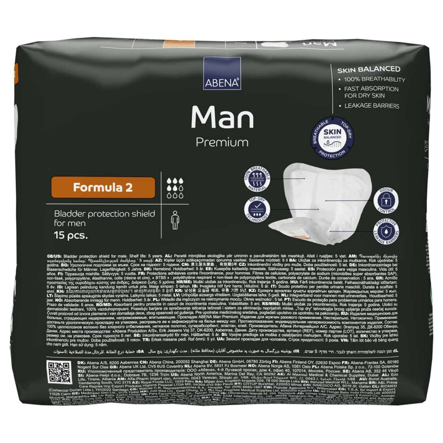 PAD, INCONT ABENA PREM ADLT MLFORMULA 2
