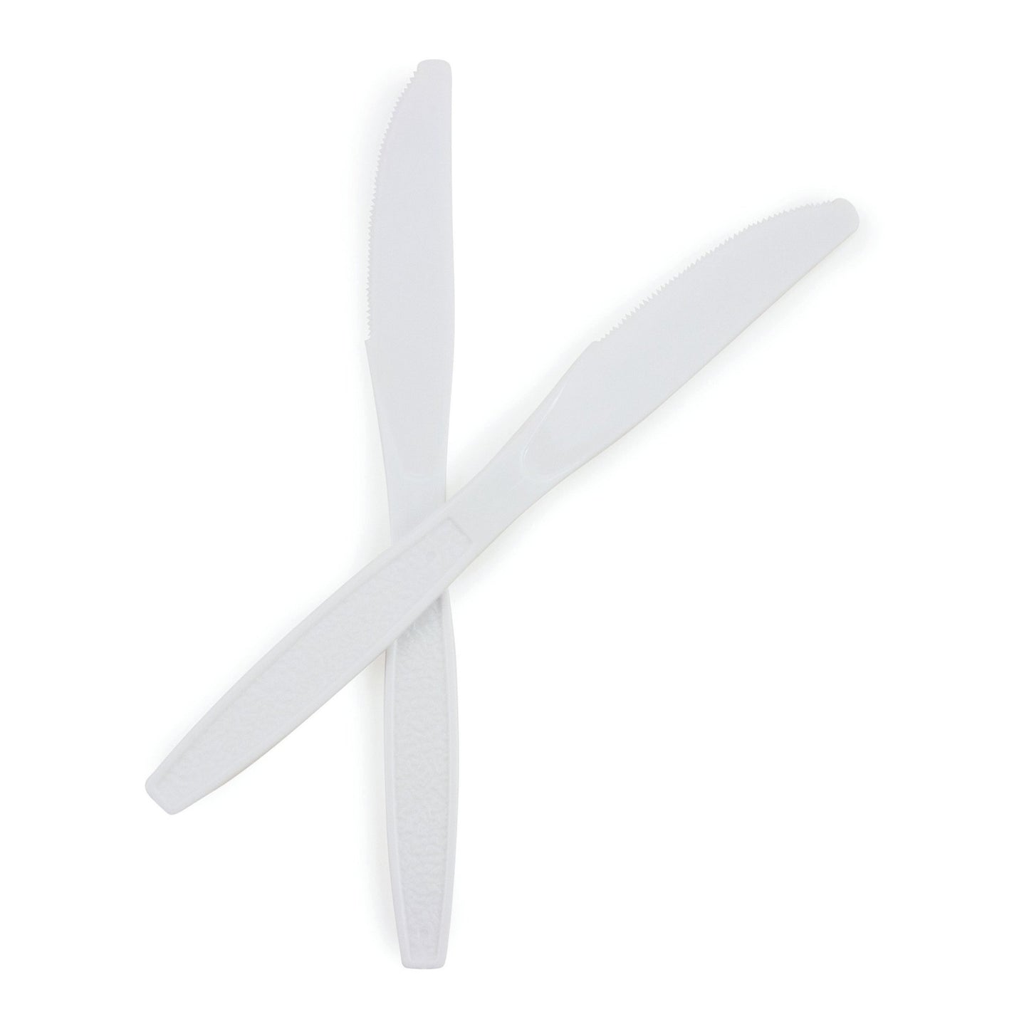 KNIFE, PLASTIC HVY WGHT WHT