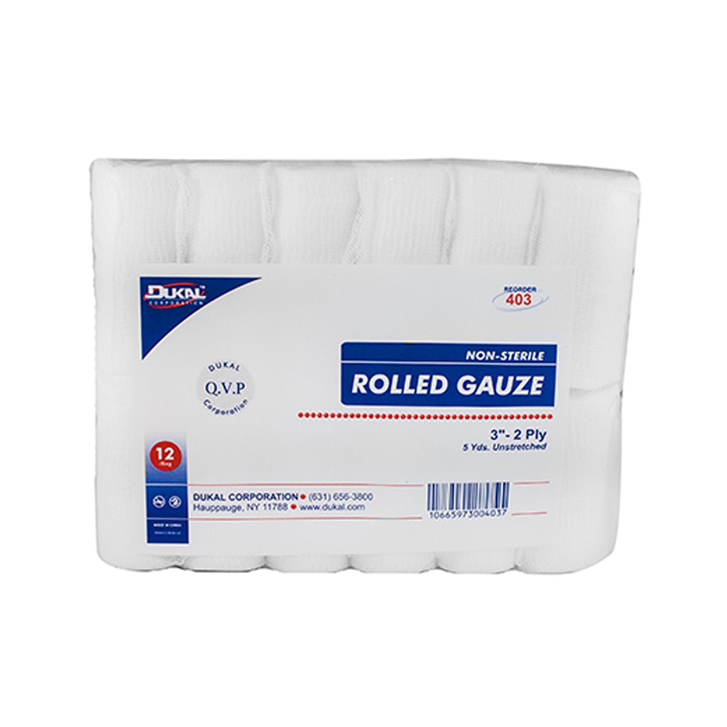 GAUZE, ROLLED N/S 2" 2PLY