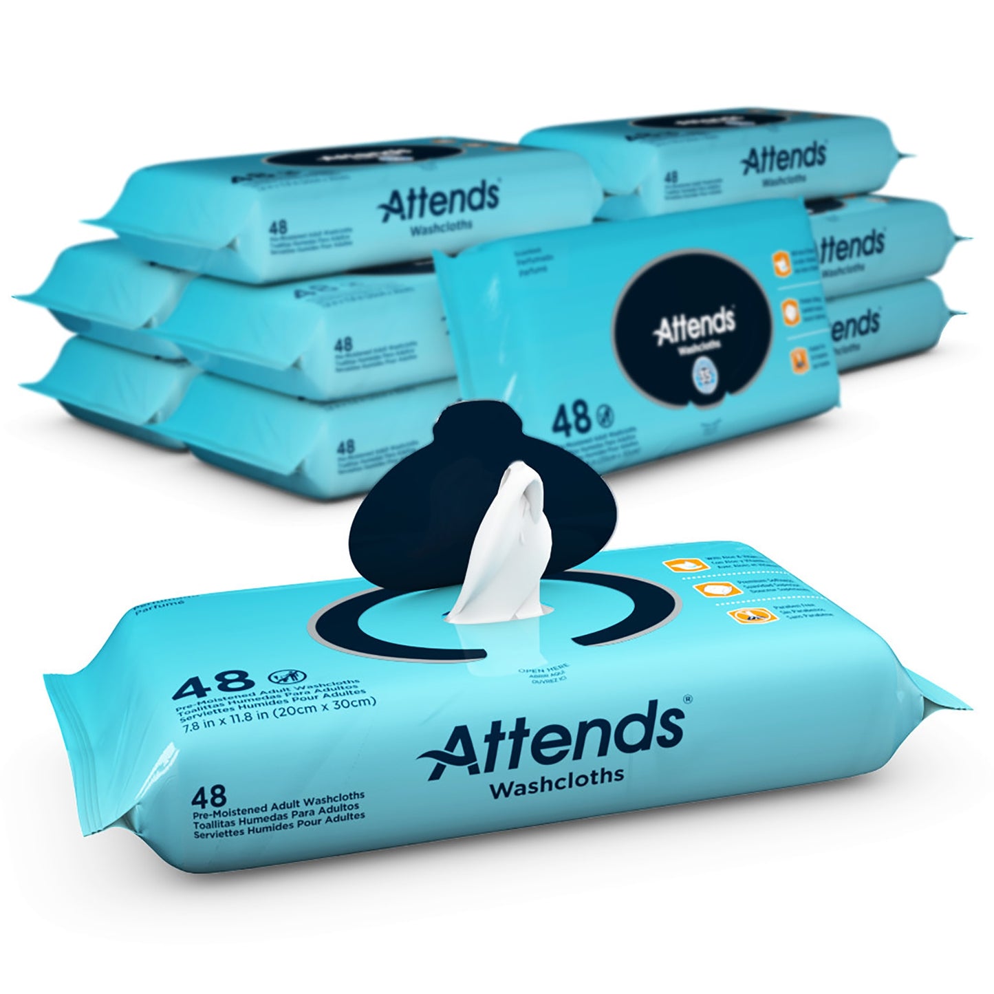 WASHCLOTH, SCENTED