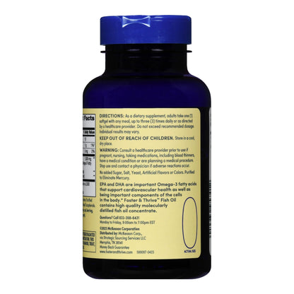 FISH OIL, SGEL FT SM 1000MG