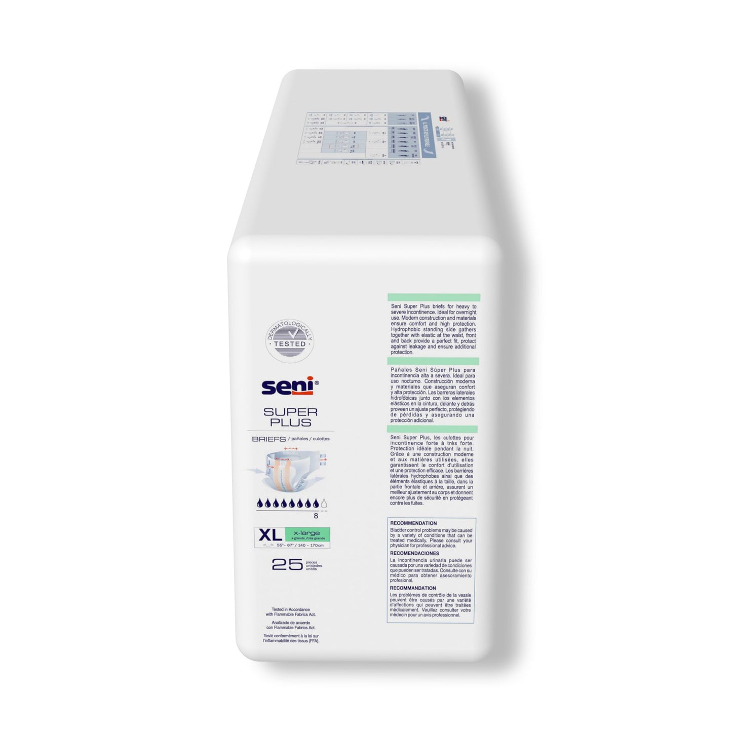BRIEF, INCONT SENI SUPER PLUSXLG 55"-67"