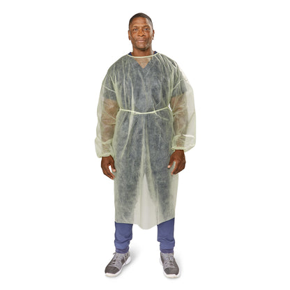 GOWN, ISO FULL BACK ELAS WRISTSBPP NR OSFM