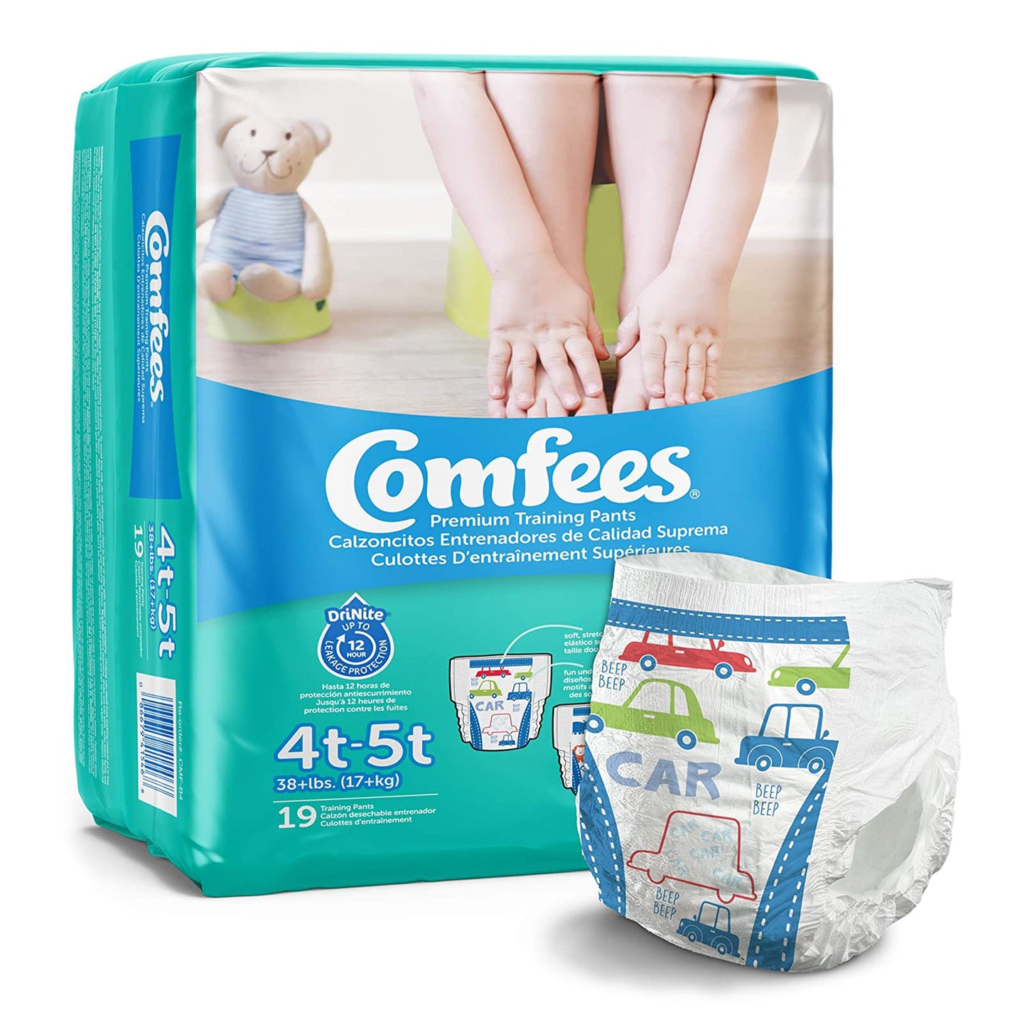 PANTS, TRAINING COMFEES BOYS 4T-5T