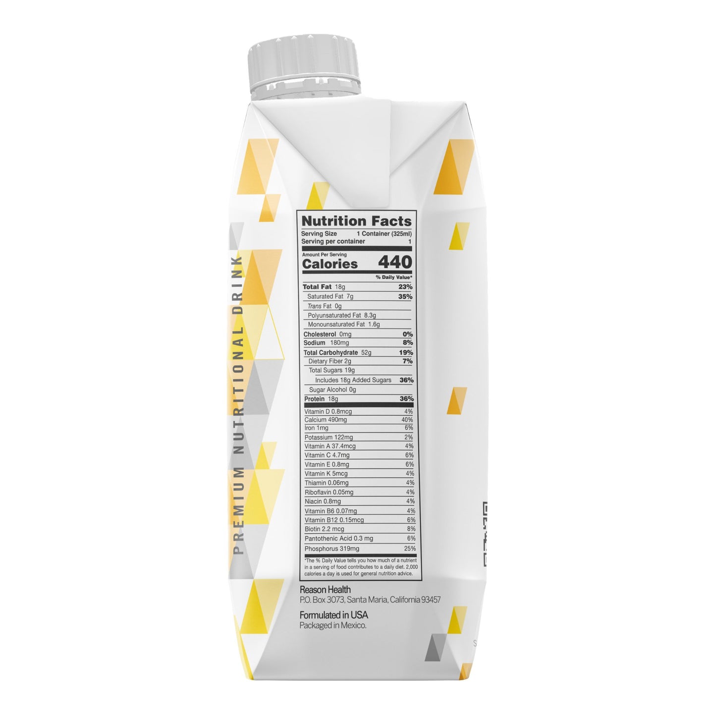 REASON, HIGH CALORIE RTU PROTEIN DRINK STRWBRY 11OZ