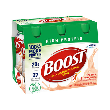 BOOST, HI PROTEIN STRAWBERRY 8OZ