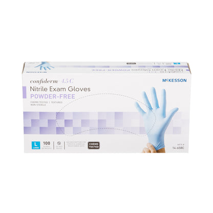 GLOVE, EXAM NTRL LG N/S CHEMO4.5C