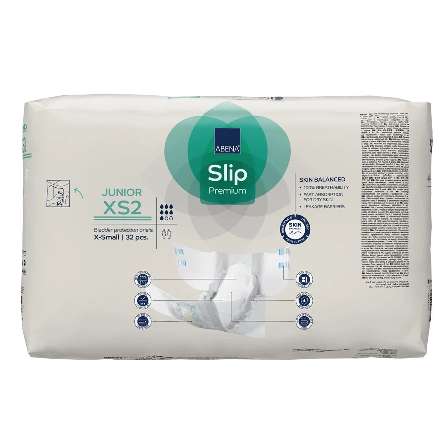 BRIEF, INCONT ABENA SLIP PREMJUNIOR XS2 XSM