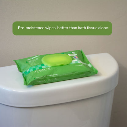 WIPE, WET FLUSHABLE SCENTED SFT PK W/LID