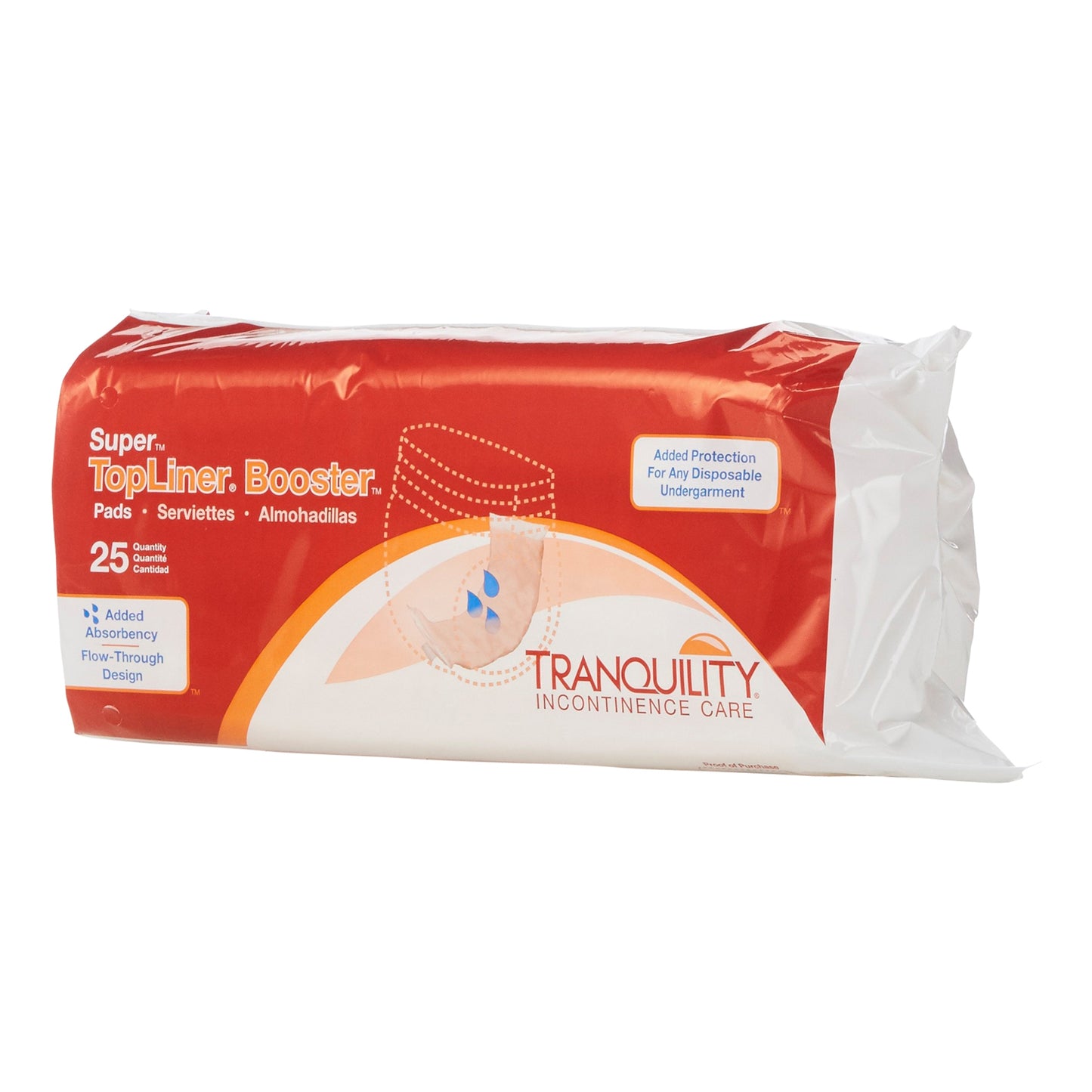 PAD, INCNT TRANQ TOPLINER BOOSTER 17X14X12