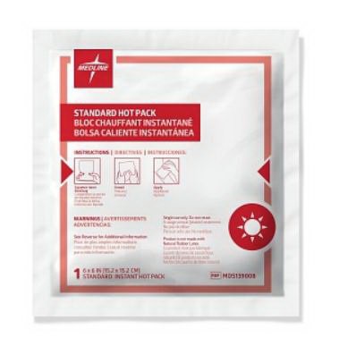 PACK, HOT INSTANT GEL 6"X6"