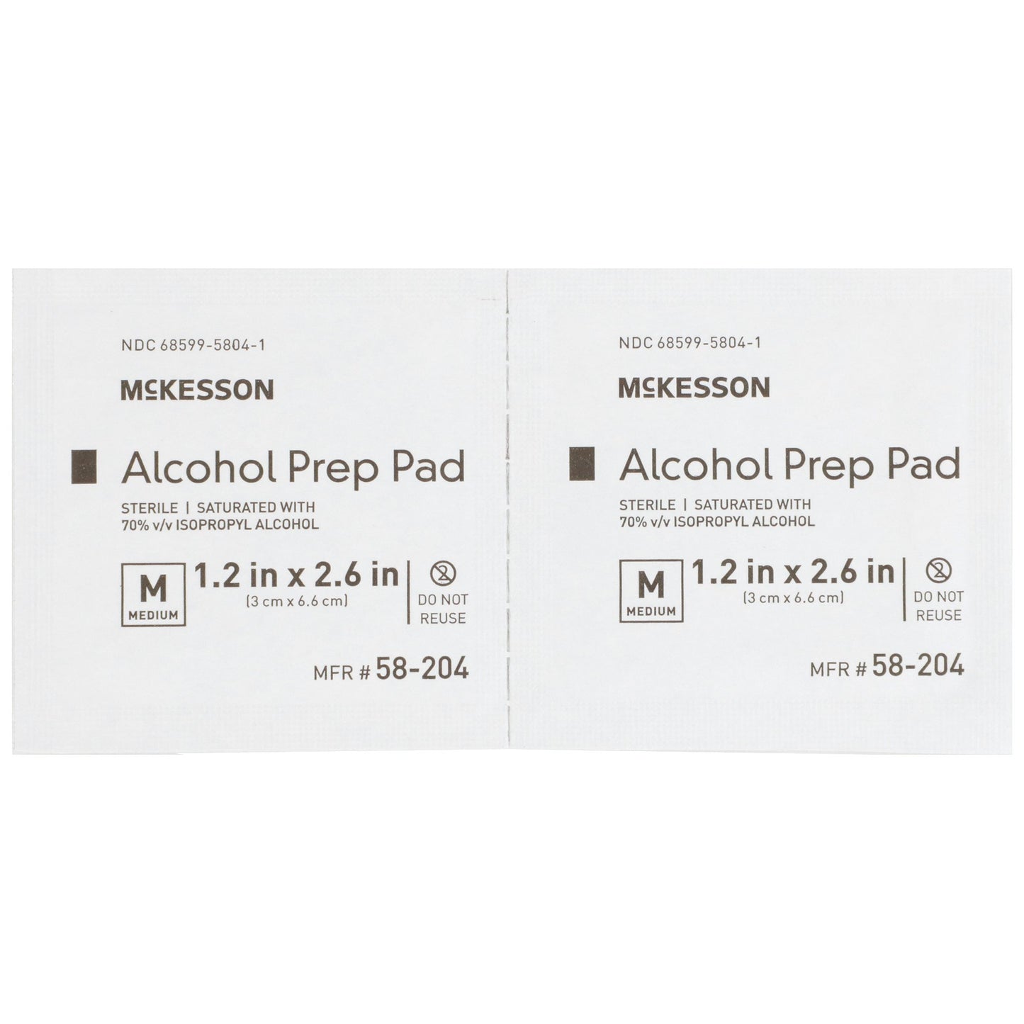 PAD, ALCOHOL PREP STR MED