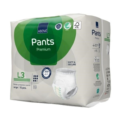 UNDERWEAR, INCONT ABENA PROT PREM L3 LG