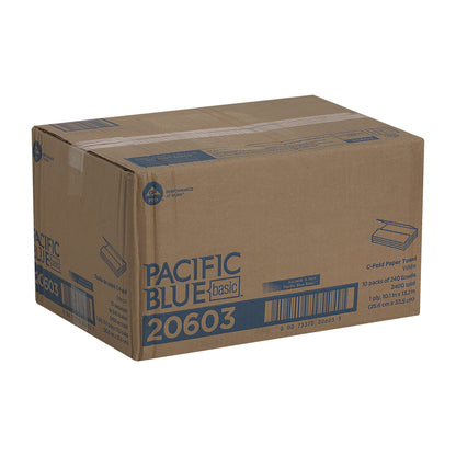 TOWEL, PAPER C-FOLD WHT