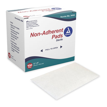 PADS NON-ADHERANT STER 3X4