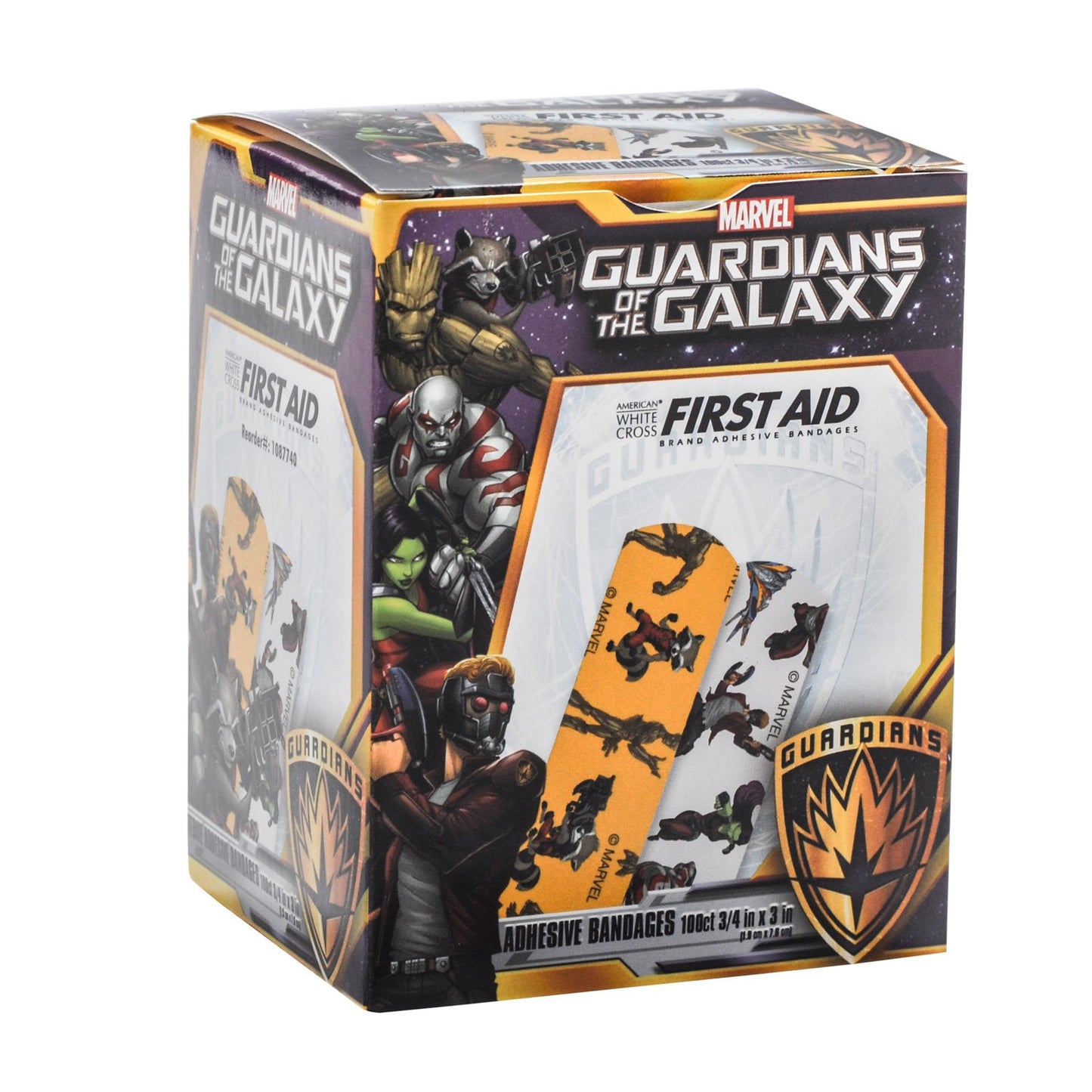 BANDAGE, ADH GUARDIAN STAT STRIP 3/4"X3"