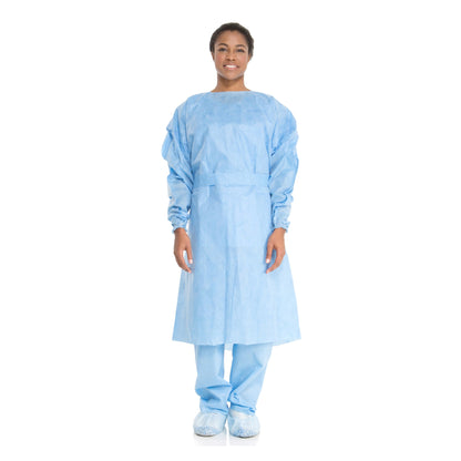 GOWN, COVER BLU XLG