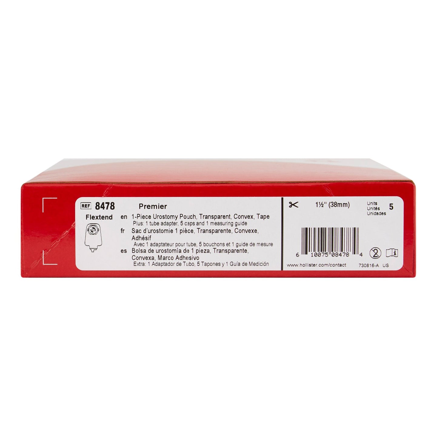 POUCH, UROSTOMY PREMIER 1PC