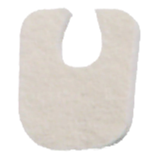PEDI-PAD, FELT ADH WHT #105-1//8"