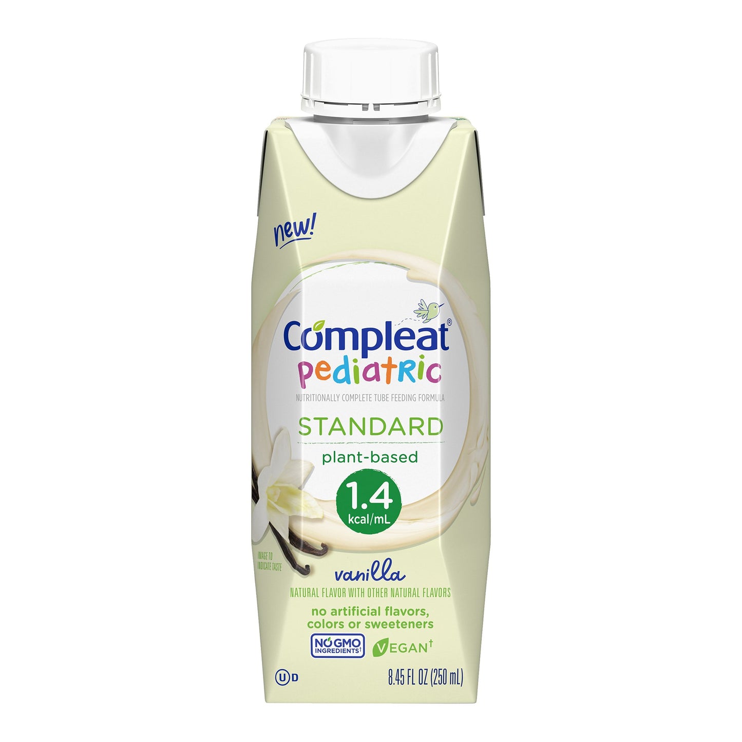 COMPLEAT, PED STD 1.4 CALORIEVANILLA CARTON 250ML
