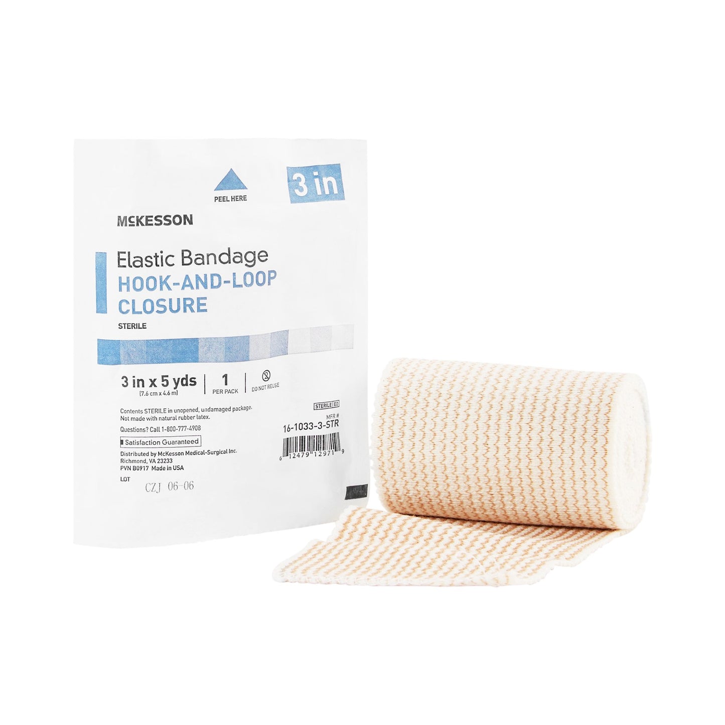 BANDAGE, ELAS SLF-CLSR PREM STR LF 3"