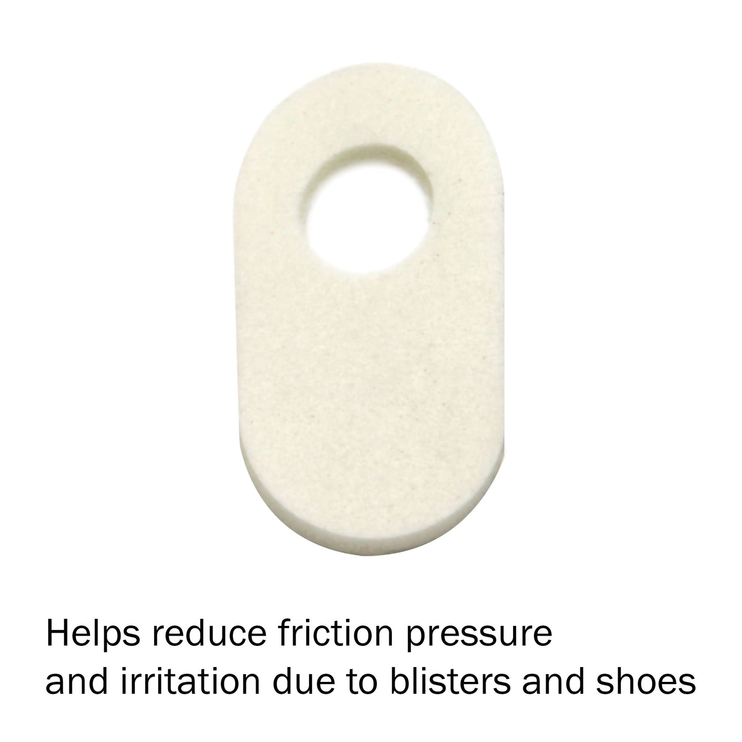PEDI-PAD, FELT ADH WHT #101-NAARROW 1/8"