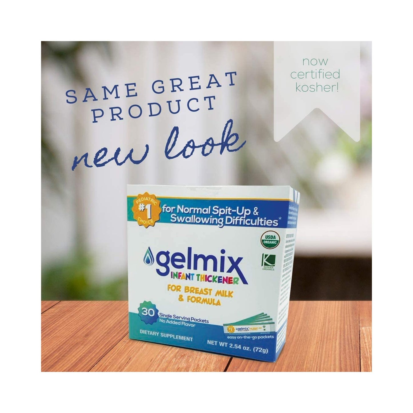 THICKENER, MILK ORGANIC GELMIXBREAST/FORM
