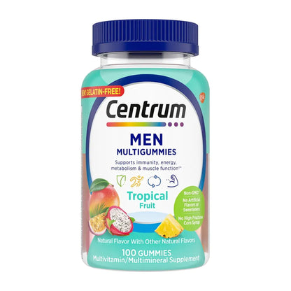 CENTRUM, GUMMIES MEN ASTD NATFRUIT FLAVORS